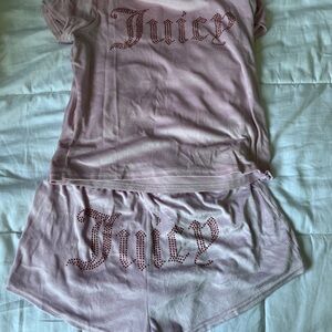Juicy Couture Pink Pajama Set